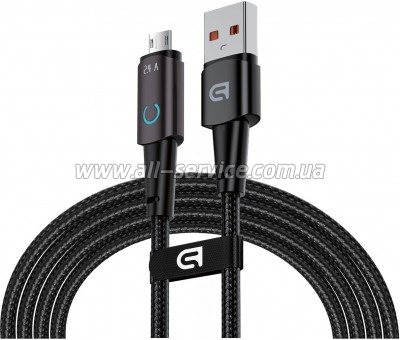 ���� ������ USB 2.0 AM to Micro 5P 1.2m 12W black Armorstandart (ARM75866)