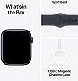 - Apple Watch SE 2024 GPS 40mm Midnight Aluminium Case with Midnight Sport Band - S/M (MXE73QH/A)