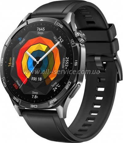 - Huawei WATCH GT 5 46mm Black (55020DKM)