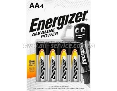 ��������� Energizer LR06 AA Alkaline * 4 (ENLR06B4)