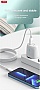 ���� ������ USB 2.0 AM to Micro 5P 1.0m braided white XO (NB235_M_White)