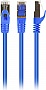 ����-���� 0.5� S/FTP Cat 6A CU LSZH blue Cablexpert (PP6A-LSZHCU-B-0.5M)