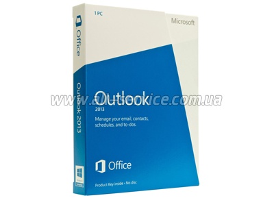 Microsoft Outlook 2010 32-bit/ x64 Russian DVD (543-05128)
