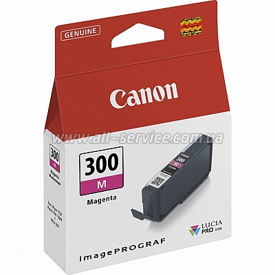  Canon PFI-300 Canon imagePROGRAF PRO-300 Magenta (4195C001)