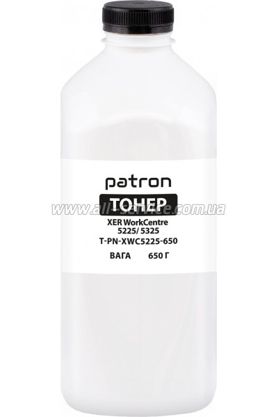 Тонер Patron Xerox WorkCentre 5225/ 5325/ 106R01305/ 006R01160 бутль 650г (PN-XWC5225-650) Тонер Patron Xerox WorkCentre 5225/ 5325/ 106R01305/ 006R01160 бутль 650г (PN-XWC5225-650)