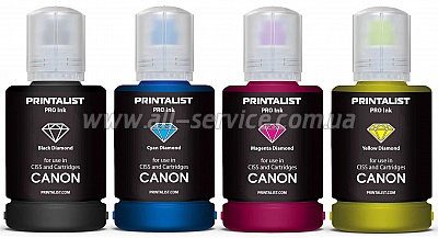   PRINTALIST Canon  4140 B/C/M/Y (PL-INK-CANON-SET4)