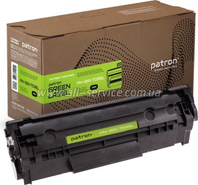  Patron Green Label HP LJ Q2612A/ Canon 703 (PN-12A/ 703GL)