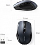 ����� Ugreen MU006 Ergonomic Wireless Gray/Black (15063)