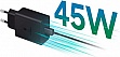�������� ������� Samsung USB-C PD 45W black (EP-T4511NBEGEU)