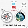 Адресник для животных WAUDOG Smart ID с QR паспортом Адресник для животных WAUDOG Smart ID с QR паспортом