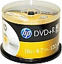 ���� HP DVD+R 4.7GB 16X 50�� Spindle (69319/DRE00026-3)