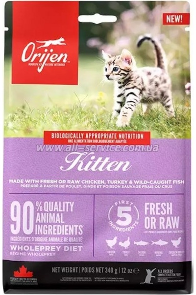     Orijen Kitten 340 (0064992718848)