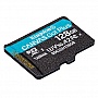   Kingston MicroSDXC 128GB Canvas Go! Plus Class 10 UHS-I U3 V30 A2 (SDCG3/128GBSP)