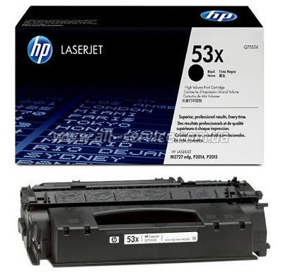     HP 53X LaserJet P2014/ P2015/ M2727nf/ Q7553X