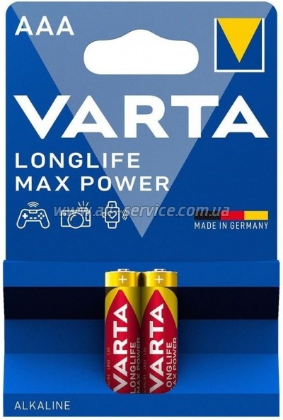 ��������� Varta Max Tech AAA LR03 * 2 (04703101412)