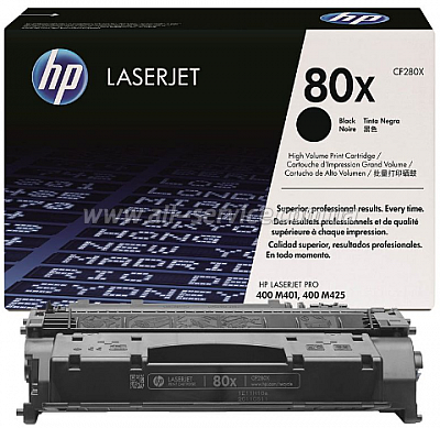  HP LJ 80X CP4525dn/ CP4525n/ CP4525xh/  M425dn/ M425dw/ M401a/ M401dn/ M401dw (CF280X)