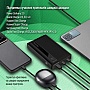   ColorWay 20 000 mAh PD/65W, QC/3.0, black (CW-PB200LPA3BK-PDD)