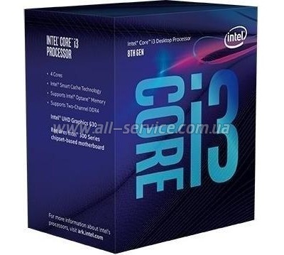  Intel Core i3-8100 (BX80684I38100) Box