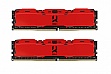  GOODRAM 16Gb 2x8GB DDR4 3000MHz IRDM Red (IR-XR3000D464L16S/16GDC)