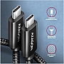 ���� ������ USB-C to USB-C 1.0m USB 2.0 PD 240W 5A black AXAGON (BUCM2-CM10AB)