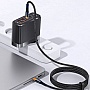   ColorWay USB-C to USB-C 1.2m 5A 100W transparent head (CW-CBPDCC053-BK)