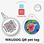 Адресник для животных WAUDOG Smart ID с QR паспортом Адресник для животных WAUDOG Smart ID с QR паспортом