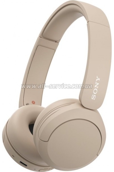 �������� Sony WH-CH520 Wireless Beige (WHCH520C.CE7)