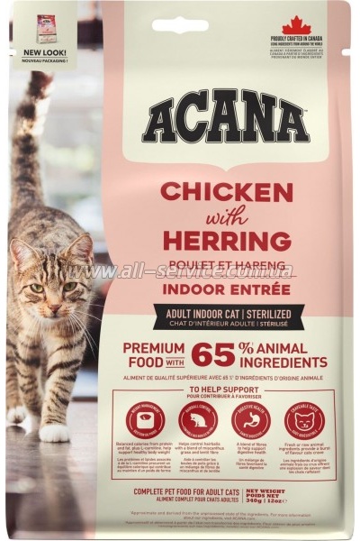    ACANA Indoor Entree 340 (0064992714482)