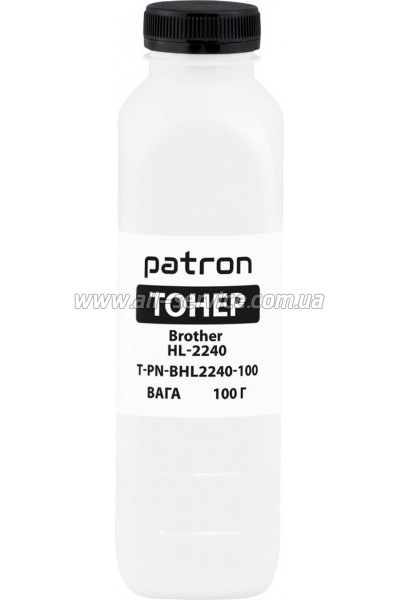 Тонер Patron Brother HL-2240 бутль 100г Black (PN-BHL2240-100) Тонер Patron Brother HL-2240 бутль 100г Black (PN-BHL2240-100)