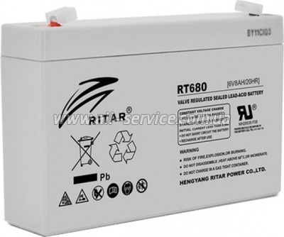     Ritar AGM RT680 6V 8Ah (RT680)