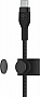 ���� ������ USB-C to Lightning 1.0m braided silicone black Belkin (CAA011BT1MBK)