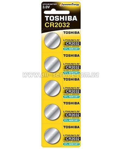  TOSHIBA CR2032  5. /   1. (00152703)