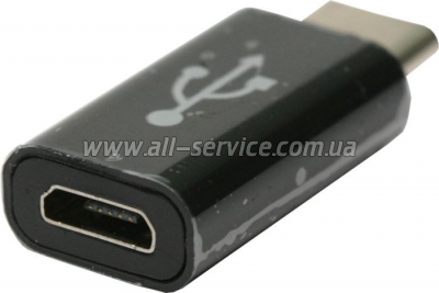 Переходник PowerPlant micro USB to Type C (KD00AS1260) Переходник PowerPlant micro USB to Type C (KD00AS1260)