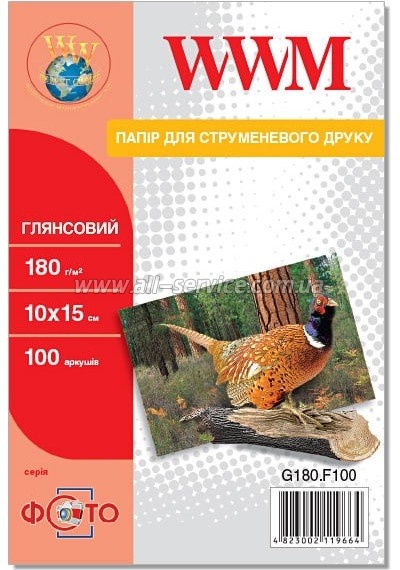  WWM Glossy 180/ 1015 100 (G180.F100)