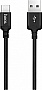 ���� ������ USB 2.0 AM to USB-C 1.0m 3A nylon black HOCO (6957531062868)