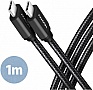 ���� ������ USB-C to USB-C 1.0m v3.2 Gen 1 PD 60W 3A black AXAGON (BUCM3-CM10AB)