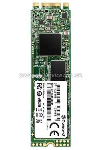 SSD  Transcend MTS830S 512GB M.2 2280 SATAIII TLC (TS512GMTS830S)