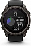 �����-���� Garmin fenix 8 51mm,Saph Solar,CrbnGry Ti/Blk,Blk/PblGryBnd (010-02907-11)