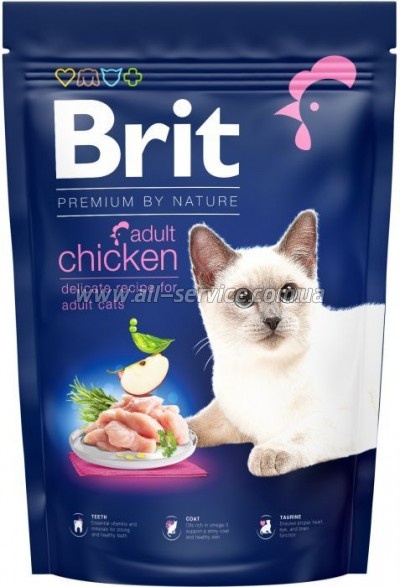     Brit Premium by Nature Cat Adult Chicken 1.5  (8595602553129)