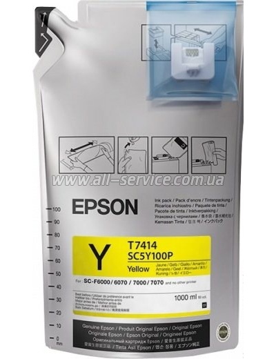    Epson  SC-F6000/ 7000 Yellow (C13T741400)