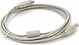 ������ ��� �������� USB 2.0 AM/BM 1.8m ferrite white Voltronic (YT-AM/BM-1.8W)