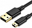 ���� ������ USB 2.0 AM to Mini 5P 1.0m US132 black Ugreen (10355)