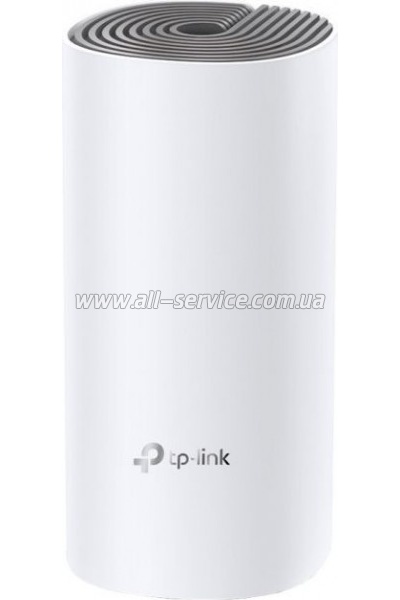   Wi-Fi TP-Link DECO E4 1 pcs AC1200, 2xFE LAN/WAN, MESH, MU-MIMO, Beamformi (DECO-E4-1-PACK)
