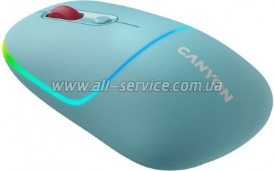 Canyon MW-22 Dual Band RGB Wireless Dark Cyan (CNS-CMSW22DC)