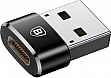 ������� USB 2.0 AF to USB-C black Baseus (CAAOTG-01)
