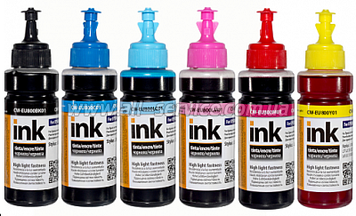   ColorWay Epson 673 Epson L800/ L810/ L850 6100 BK//M/L/LM/Y (CW-EU800SET01)