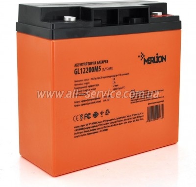 ������� � ��� Merlion 12V 20Ah GEL (GL1220M5 GEL)