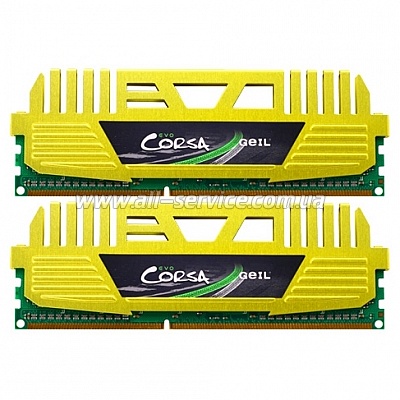  DDR3 4Gb PC17000/2133 (2x2GB) CL9 Geil EVO Corsa (GOC34GB2133C9ADC)