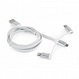   USB 2.0 AM to Lightning/Micro/Type-C 1.0m Cablexpert (CC-USB2-AMLM32-1M-W)