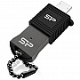  Silicon Power 64GB USB Touch T01 Black + chain (SP064GBUF2T01V1K)